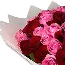 Garhoud flowers  -  Freshcut Red and Pink Roses Bouquet Flower Bouquet/Arrangement