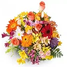 Santa Maria flowers  -  Medium Bouquet of Colorful Field Colorful  Flower Bouquet/Arrangement