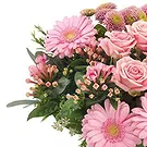 Italy flowers  -  Bouquet of pink flowers for the birth of a gi Flower Bouquet/Arrangement