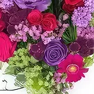 GrandRiviere kukat- Fuksia ja mauve surin sydän Antigone Kukka kukkakimppu