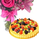Peseggia - Gardigiano blomster- Kake og blomster til bursdag Blomsterarrangementer bukett