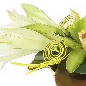 Бордо цветя- Цветна аранжировка Gaité Букет/договореност цвете
