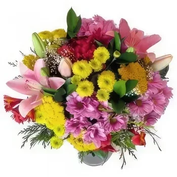Wuhan flowers  -  Garden Blushes Flower Bouquet/Arrangement