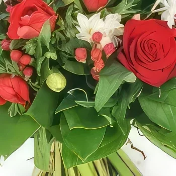 Paris blomster- Gentleman sæsonbestemt buket Blomst buket/Arrangement