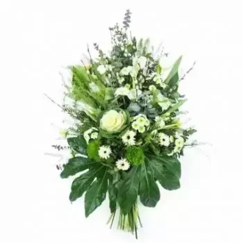 Nantes Florista online - Coroa de flores costuradas Luna Buquê