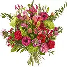 Denemarken bloemen bloemist- Koninklijk geschenk Boeket/bloemstuk