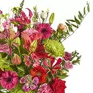 Denemarken bloemen bloemist- Koninklijk geschenk Boeket/bloemstuk