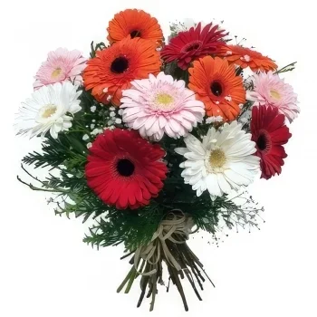 מדריד פרחים- אהבה ושמחה זר פרחים/סידור פרחים