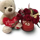 Braga flowers  -  Perfect Gift Combo Flower Bouquet/Arrangement