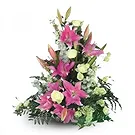 Cala Llonga flowers  -  Lily Rose Radiance Collection Flower Bouquet/Arrangement