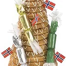 Norge blomster- Skål med helligdagene Blomst buket/Arrangement