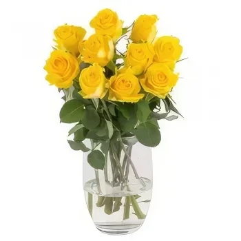 Hannover kvety- Zlaté srdce Aranžovanie kytice