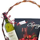 fleuriste fleurs de Bijela- Panier gourmand de vins et chocolats Bouquet/Arrangement floral