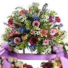 Alla andra städer blommor- Ren kronbladskrans Bukett/blomsterarrangemang
