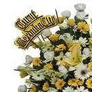 Semarang blomster- Garbera & Lilies Flowers Stand Blomst buket/Arrangement