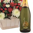 Italy flowers  -  30 Pink Roses Flower Bouquet/Arrangement