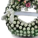 Cala Llonga flowers  -  Ruby Tranquility Tribute Flower Bouquet/Arrangement