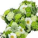 Zande blommor- Lime Time Bukett/blomsterarrangemang