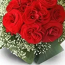 Wroclaw flowers  -  Plane Red Flower Bouquet/Arrangement