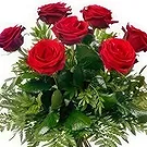 Prokuplje flowers  -  Lush Red Roses Flower Bouquet/Arrangement