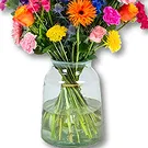 Holland flowers  -  Condolence Bouquet Pluktuin + Vase Flower Bouquet/Arrangement