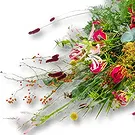 Holandia kwiaty- Bukiet pogrzebowy Kwiaty polne (70 cm) Bukiet ikiebana