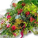 Holandia kwiaty- Bukiet pogrzebowy Kwiaty polne (70 cm) Bukiet ikiebana