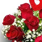 Prokuplje flowers  -  Red Love Flower Bouquet/Arrangement