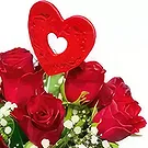 Prokuplje flowers  -  Red Love Flower Bouquet/Arrangement