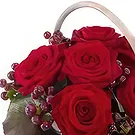 Budapest flowers  -  HEARTBEAT FLOWER BASKET Flower Bouquet/Arrangement