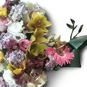 Cascais λουλούδια- Ειλικρινή Συμπάθεια Μπουκέτο/ρύθμιση λουλουδιών