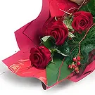 Prokuplje flowers  -  Passionate Trio Flower Bouquet/Arrangement