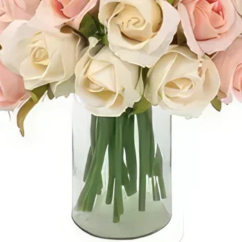Coliseo λουλούδια- Καθαρό Ρομαντισμό Μπουκέτο/ρύθμιση λουλουδιών