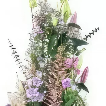 Lille blomster- Hera Pastell sorgkomposisjon Blomsterarrangementer bukett