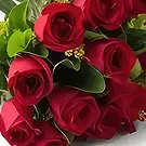 fleuriste fleurs de Pracuuba- Bouquet traditionnel de 17 roses rouges Bouquet/Arrangement floral