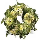 fleuriste fleurs de Lille- Couronne de fleurs Pensée Infinie Bouquet/Arrangement floral