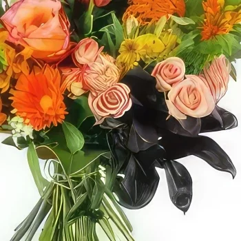 Λιλ λουλούδια- Φθινοπωρινό μπουκέτο λουλουδιών Κωνσταντινούπ Μπουκέτο/ρύθμιση λουλουδιών