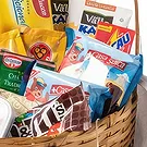 Santa Maria flowers  -  Coffee Basket with Chocolate and Flowers Flower Bouquet/Arrangement