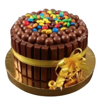 Jordánsko kvety- Kit Kat Cake Kvet Doručenie