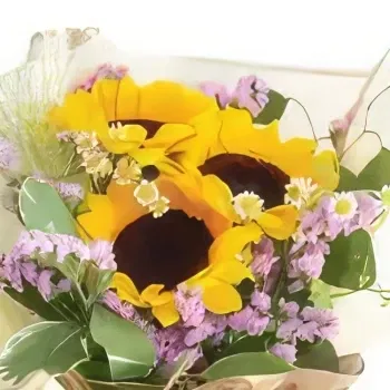 Al Khan Lagoon flowers  -  Late Night Sunrise Flower Bouquet/Arrangement