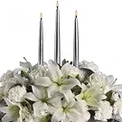 Cala Llonga flowers  -  White Inspiration Flower Bouquet/Arrangement