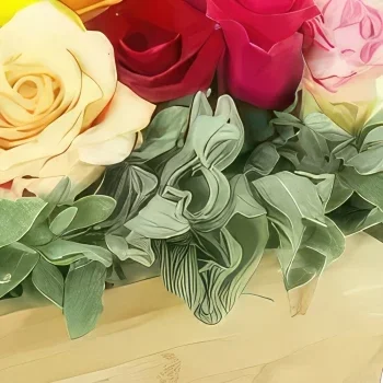 Toulouse cvijeća- Trg šarenih ruža u Los Angelesu Cvjetni buket/aranžman