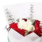Farjan (Farjan) blomster- Elskelige roser Blomst buket/Arrangement