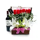 San Manuel Blumen Florist- Klassische Liebe Bouquet/Blumenschmuck