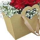 Portugal flowers  -  Red Rose Bag Flower Bouquet/Arrangement