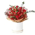 Sitrah blommor- Blandade röda blommor Bukett/blomsterarrangemang