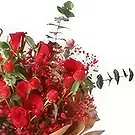 Sitrah blommor- Blandade röda blommor Bukett/blomsterarrangemang