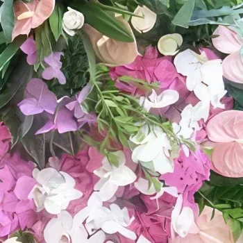Quarteira çiçek- Sonsuz Anılar Çiçek buketi/düzenleme