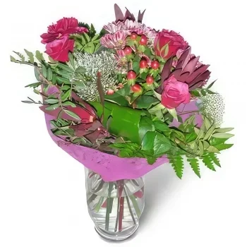 Krakkó-virágok- Díszes Virágkötészeti csokor