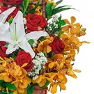 Italy flowers  -  Exotic Floral Centerpiece Flower Bouquet/Arrangement